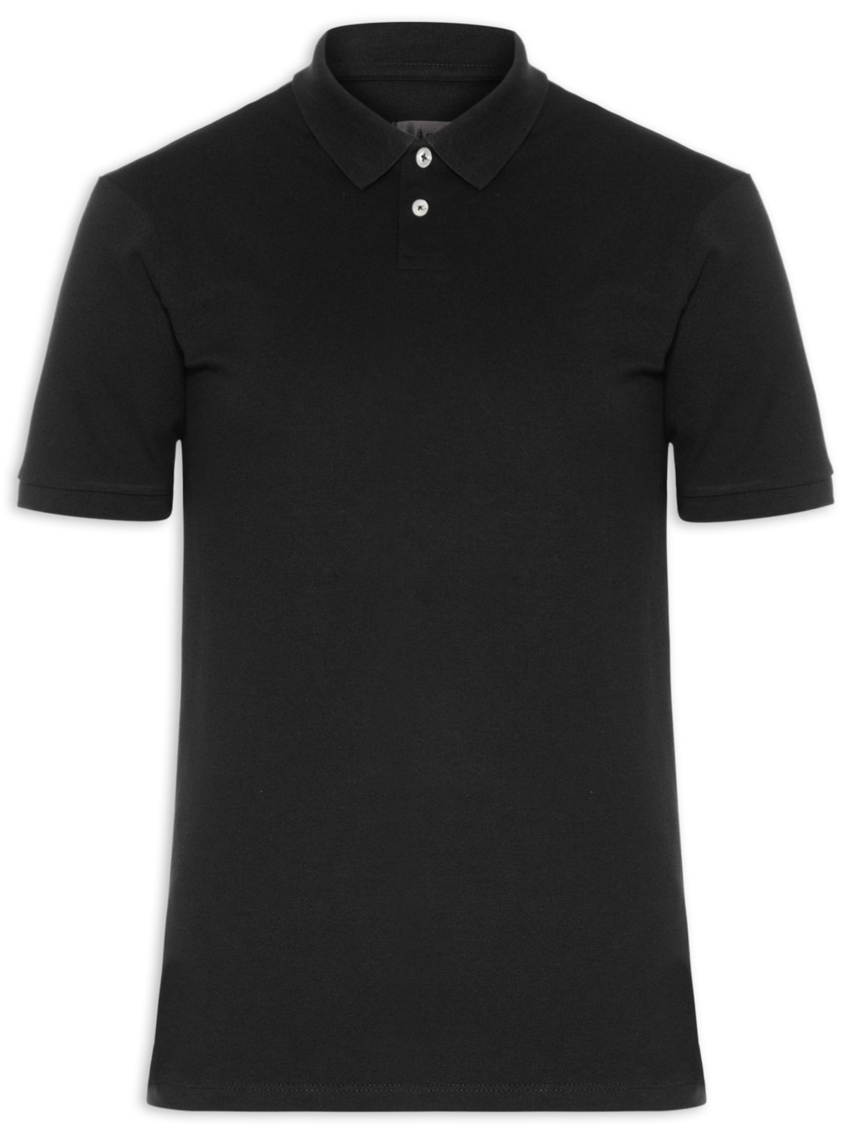 Polo Masculina Piquet Algodão Stretch Preto Oficina Reserva