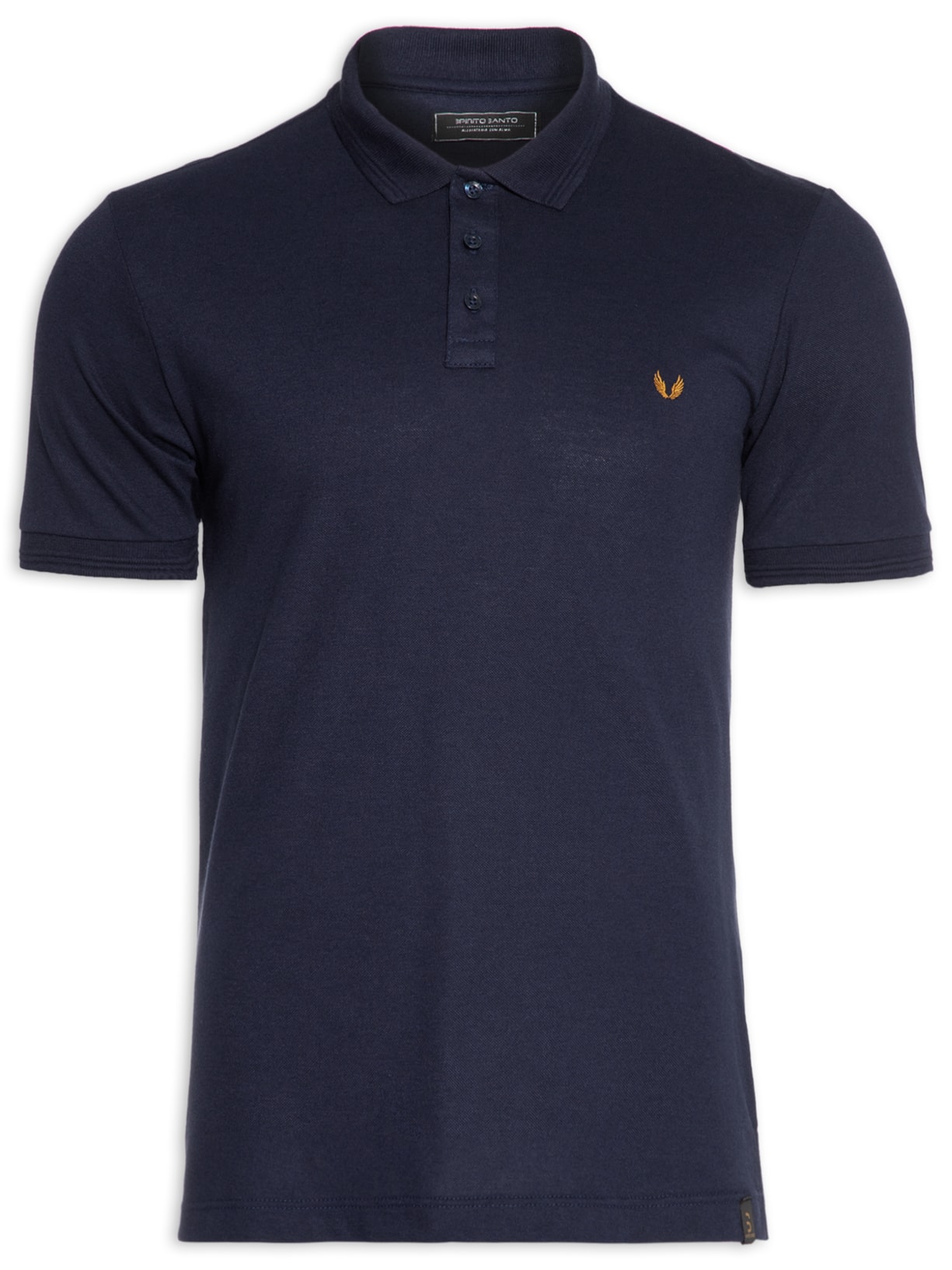 Polo Masculina Piquet Base Ian - Azul
