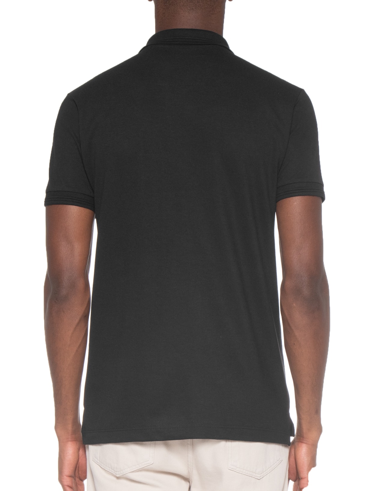 Polo Masculina Piquet Base Ian Preto Spirito Santo