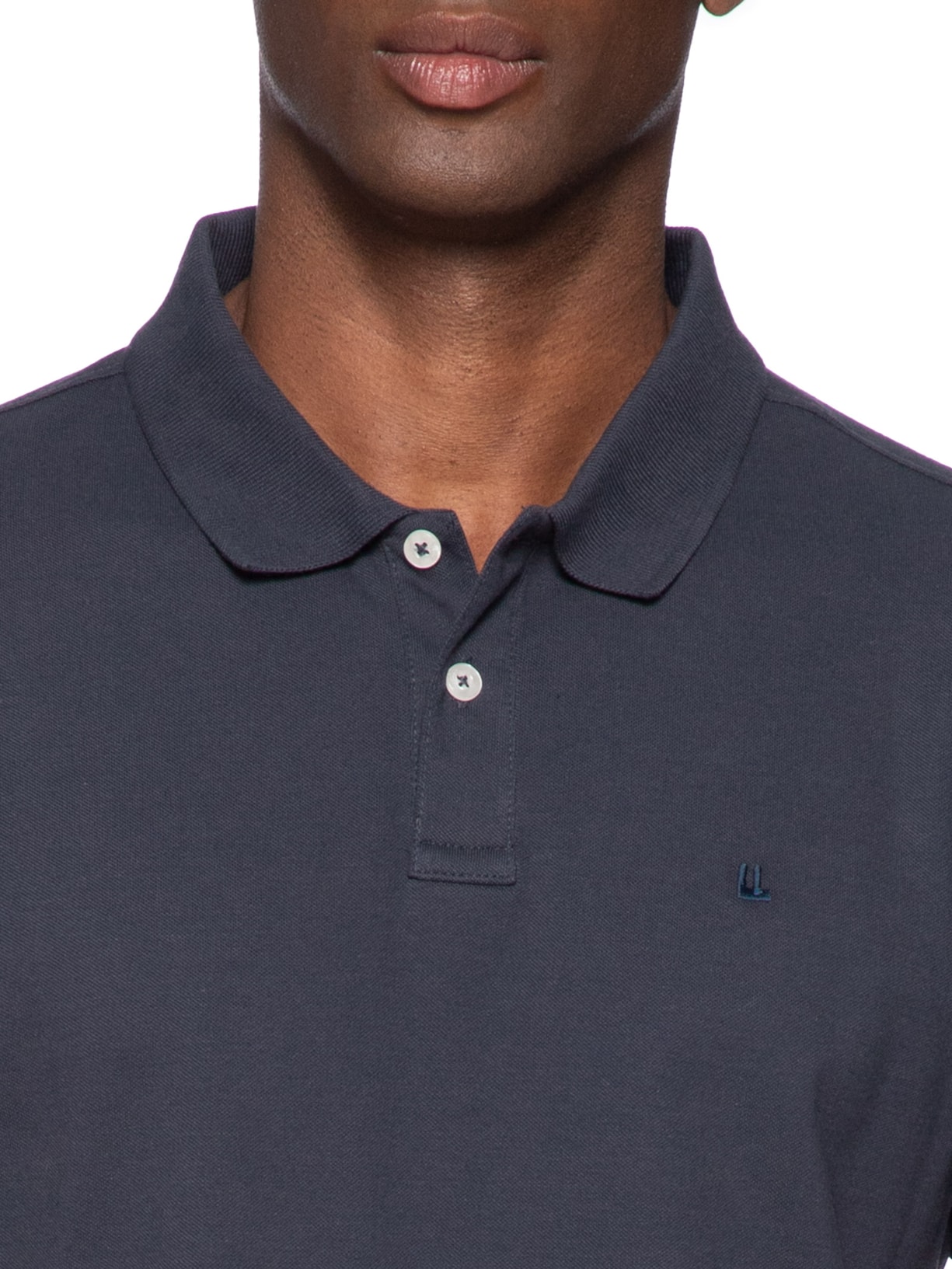 Polo Masculina Piquet Básica Rio Azul Foxton