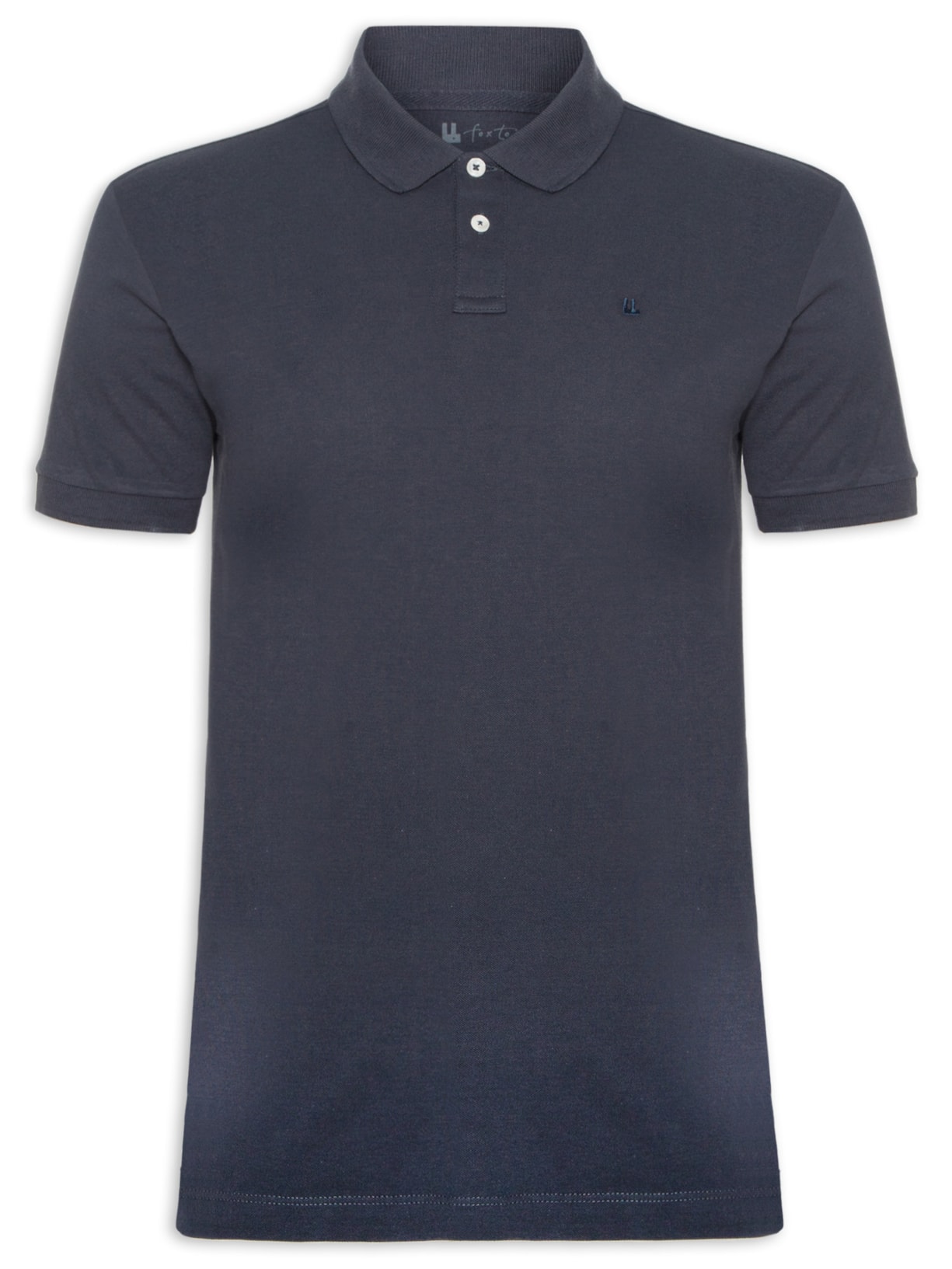 Polo Masculina Piquet Básica Rio Azul Foxton