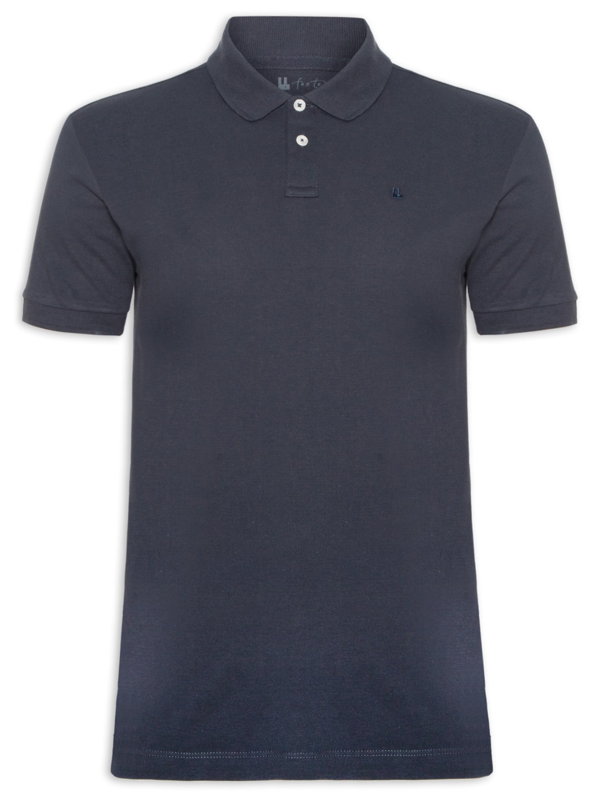 Polo Masculina Piquet Básica Rio Azul Foxton