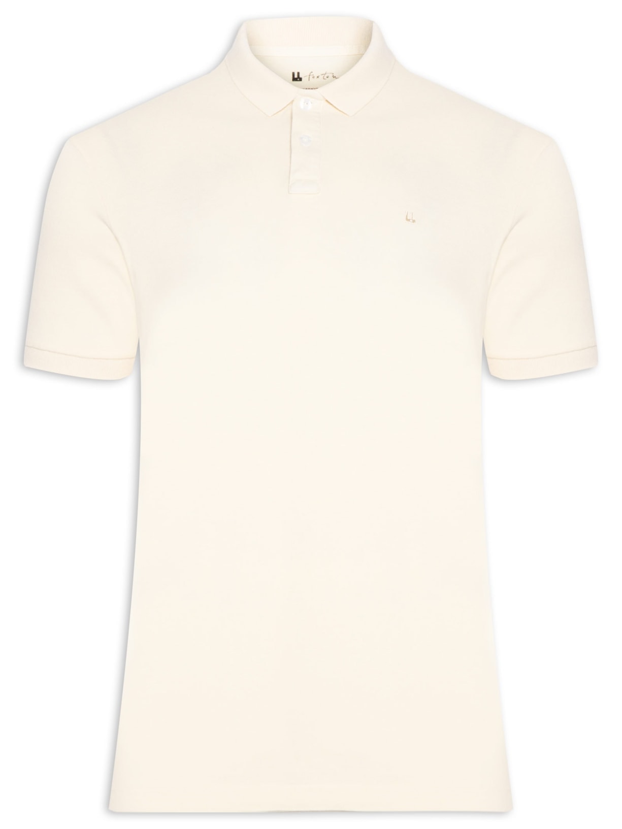 Polo Masculina Piquet Basica Rio - Bege