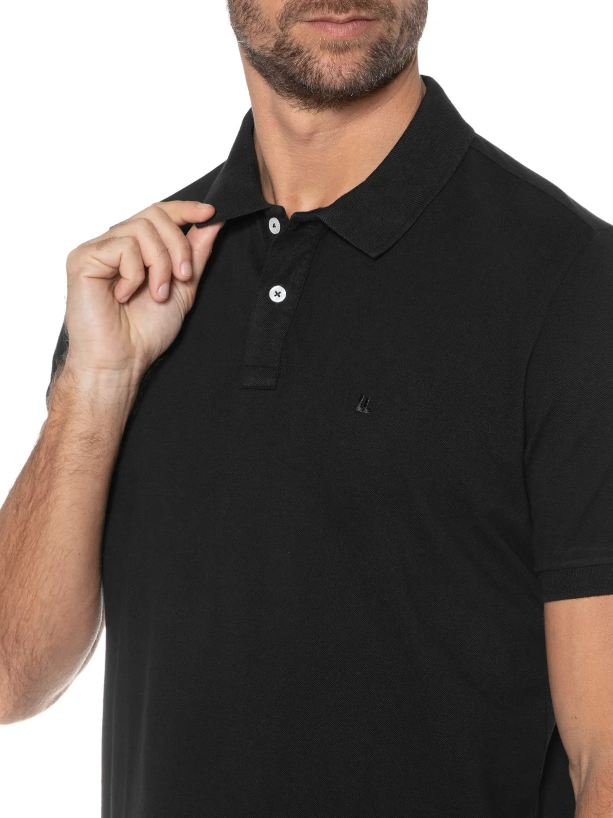 Polo Masculina Piquet Básica Rio Preto Foxton