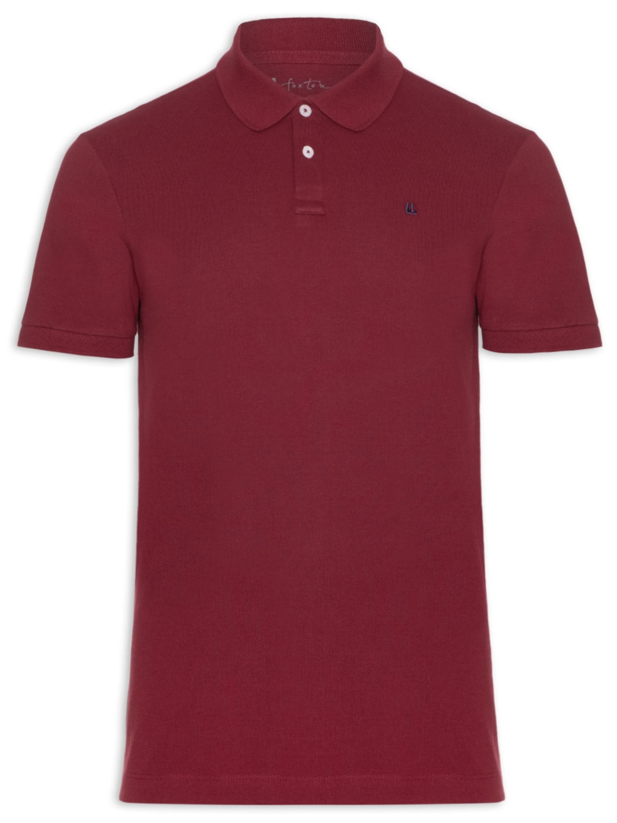 Polo Masculina Piquet Básica Rio - Vermelho