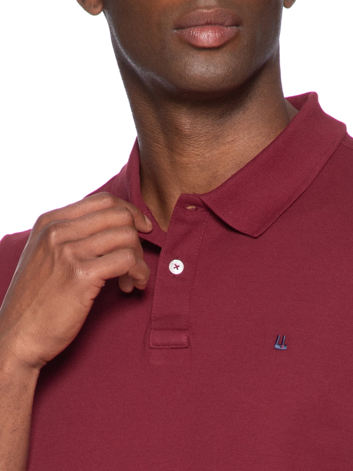 Polo Masculina Piquet Básica Rio Vermelho Foxton