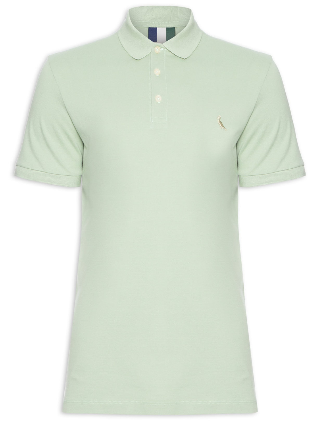 Polo Masculina Piquet Clássica - Verde