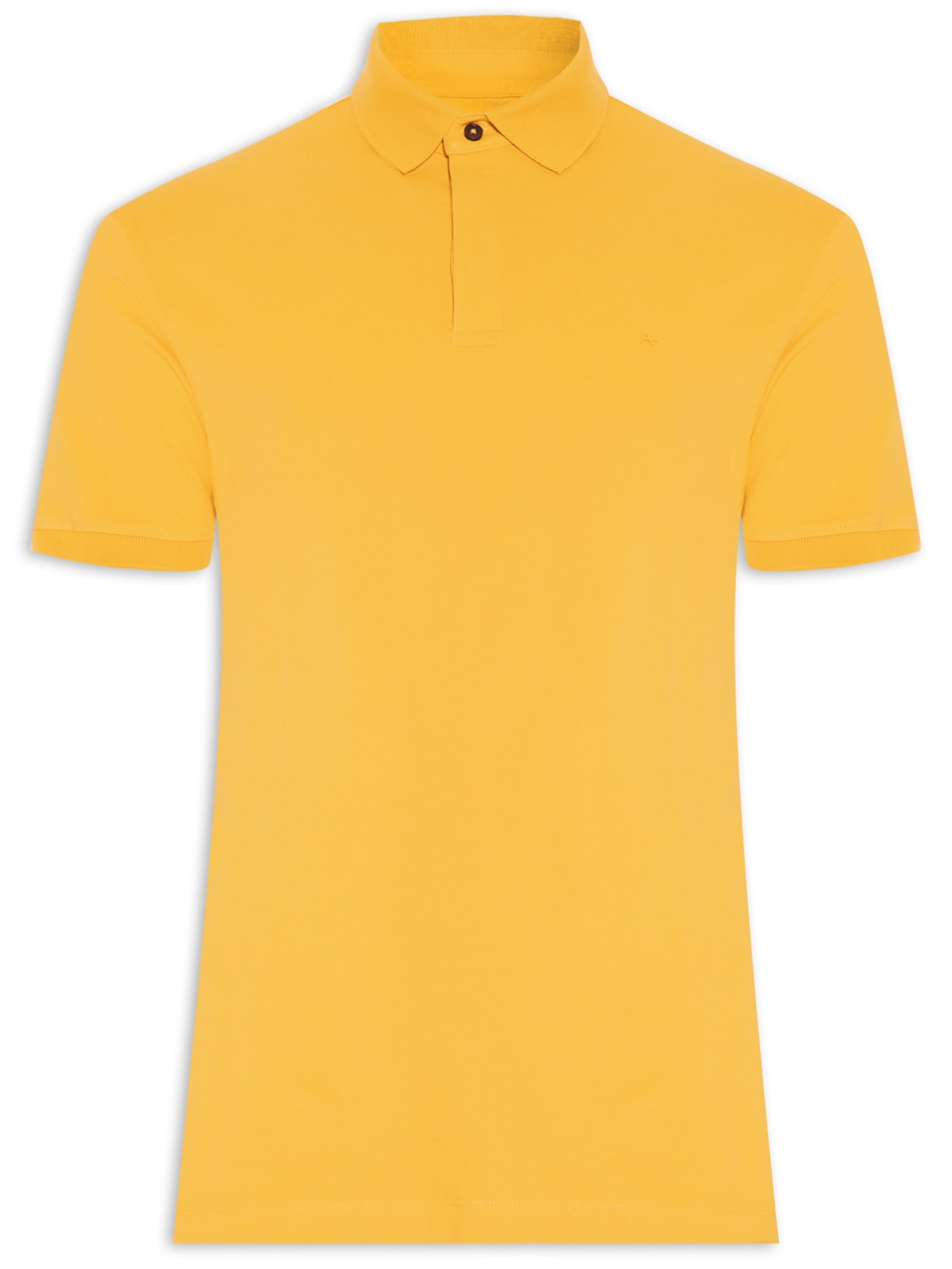 Polo Masculina Piquet Colorfix Amarelo Aramis