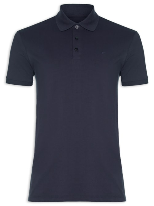 Polo Masculina Piquet Easa Classic Manga Curta - Roxo