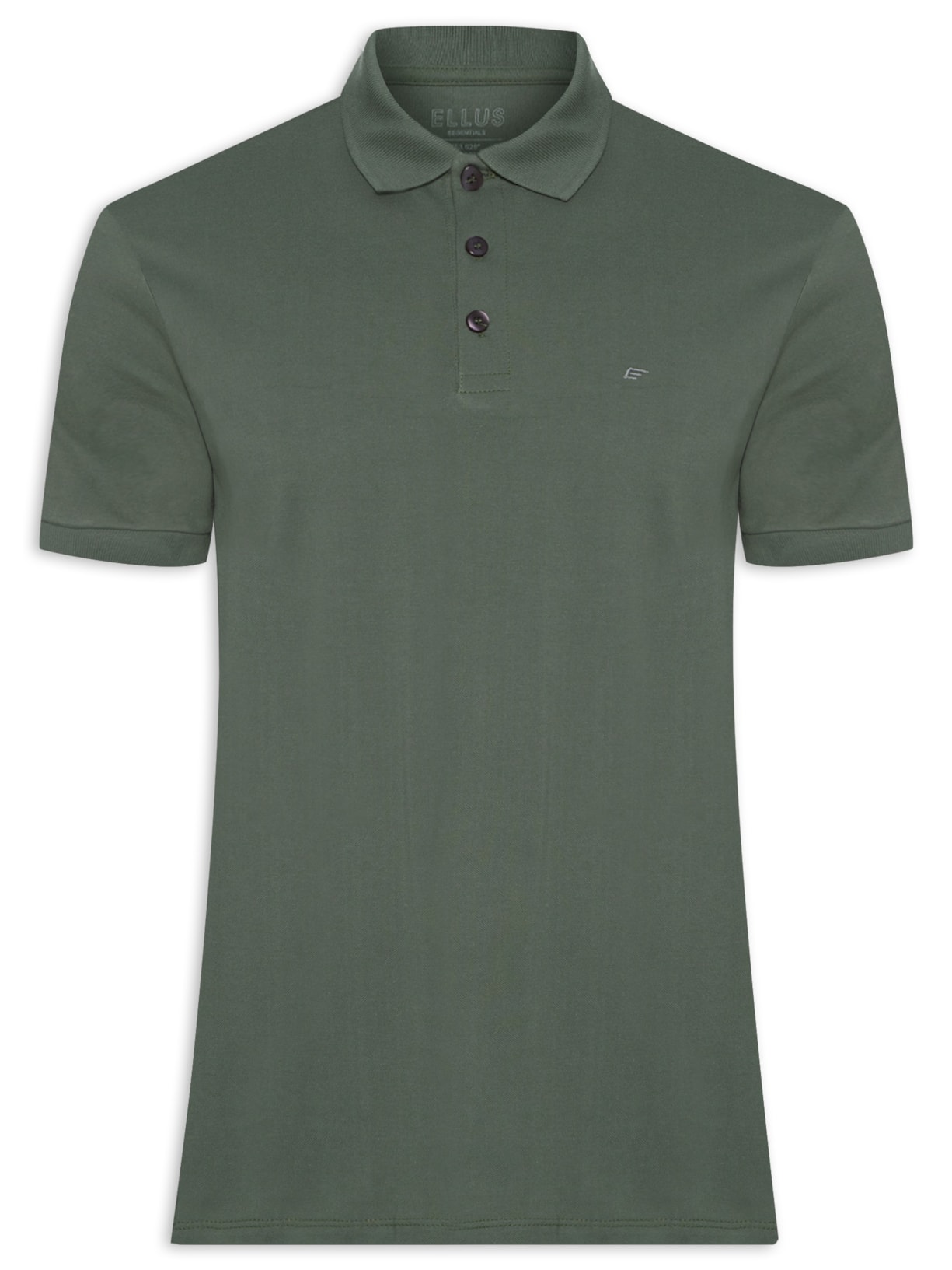 Polo Masculina Piquet Easa Classic Manga Curta - Verde