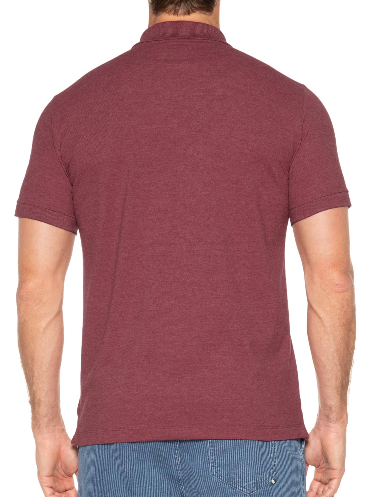 Polo Masculina Piquet Enxuto Vermelho Reserva