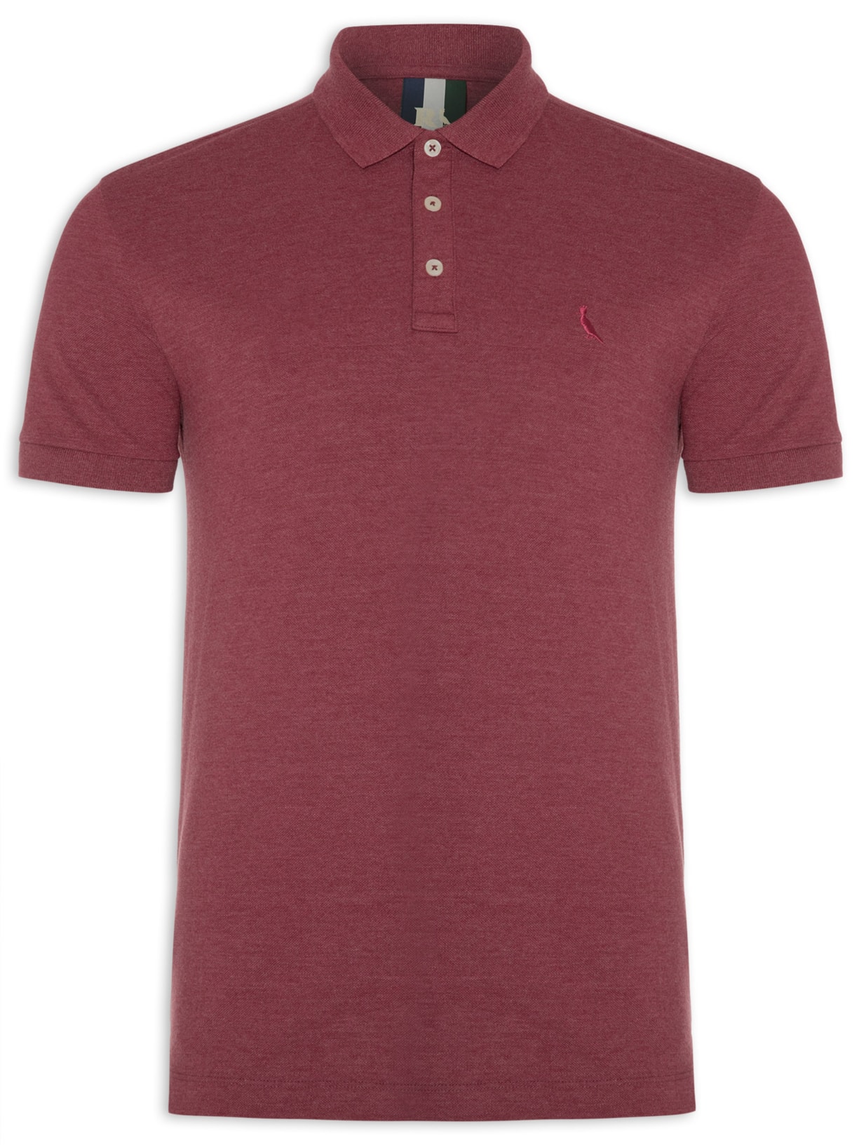 Polo Masculina Piquet Enxuto - Vermelho