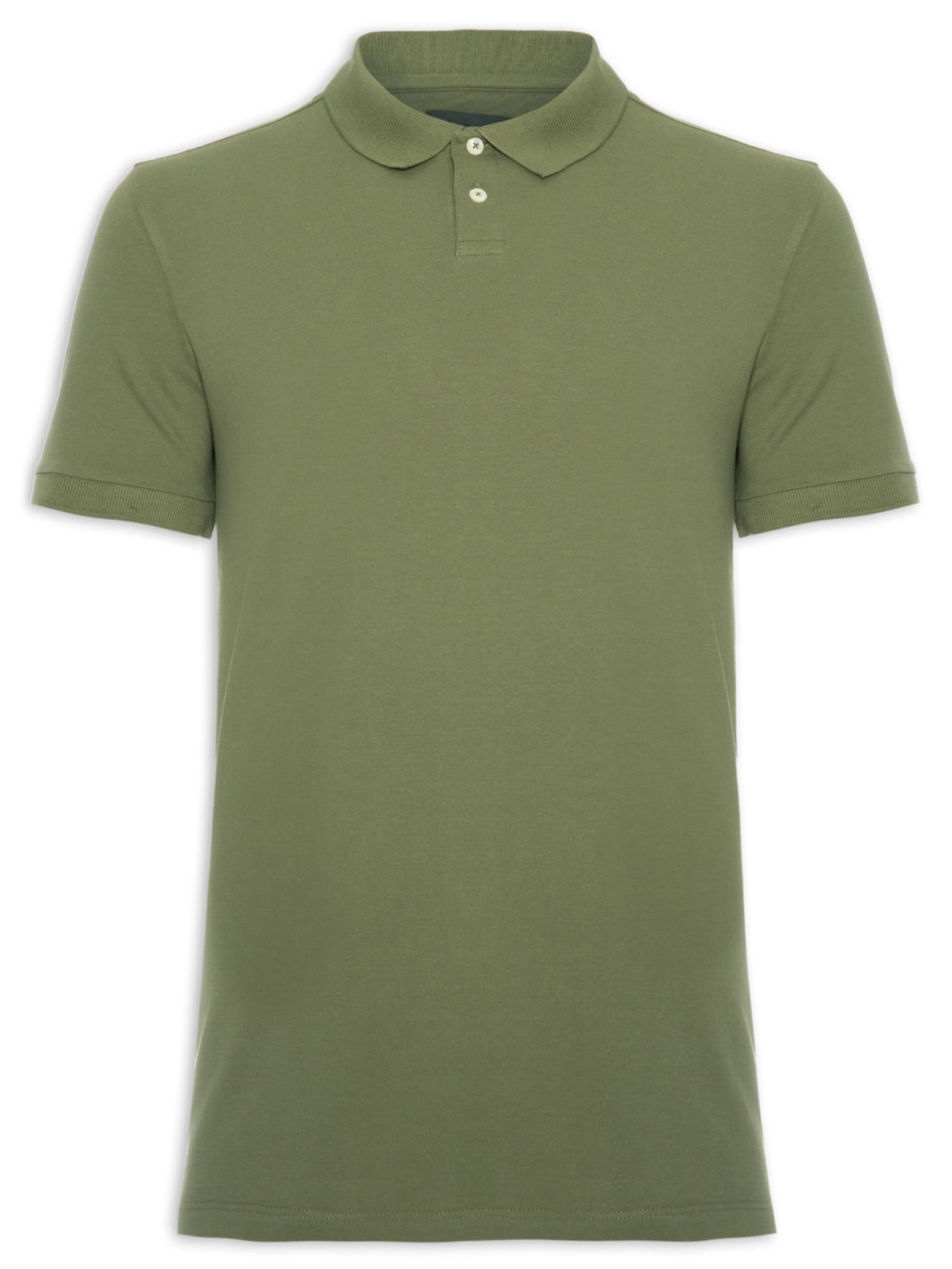 Polo Masculina Piquet Flora - Verde
