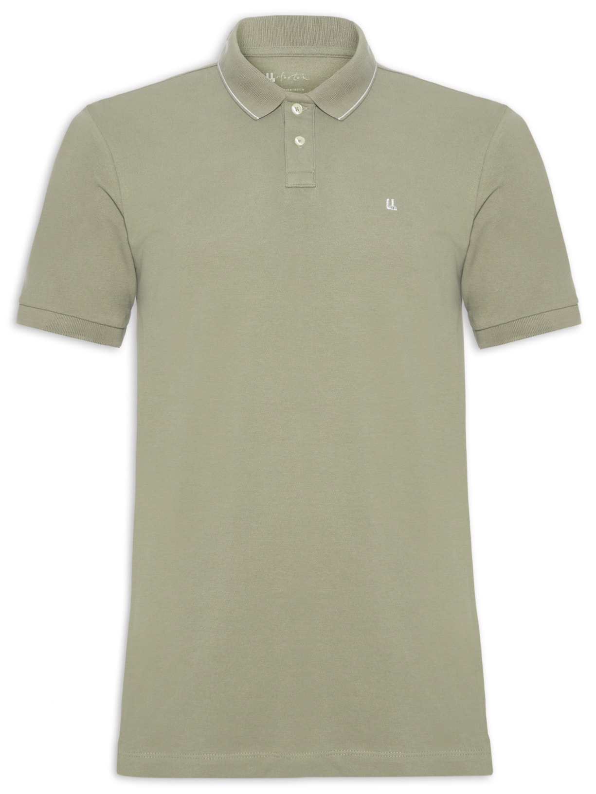 Polo Masculina Piquet Friso New - Verde