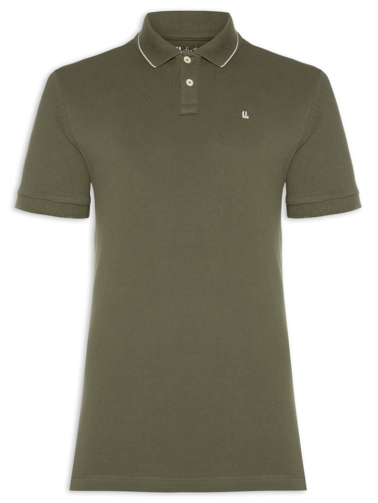 Polo Masculina Piquet Friso New - Verde