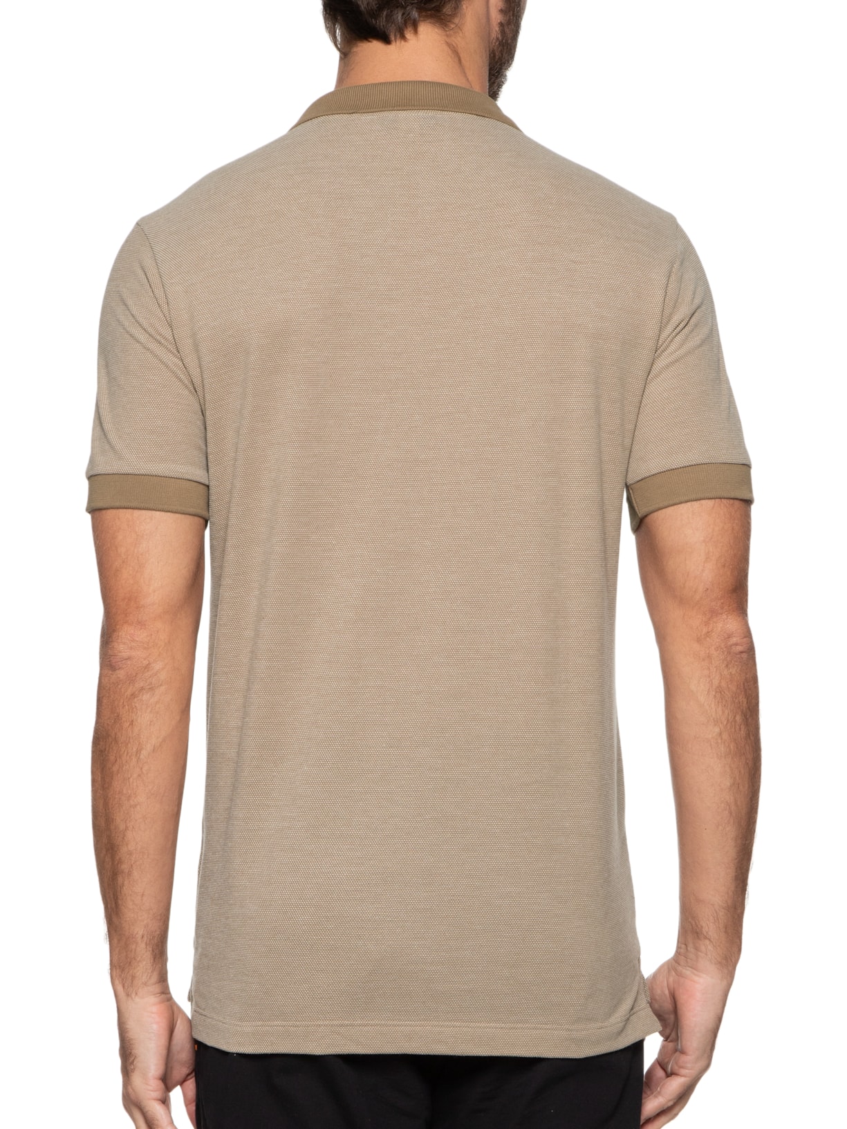 Polo Masculina Piquet Gilles Marrom Reserva