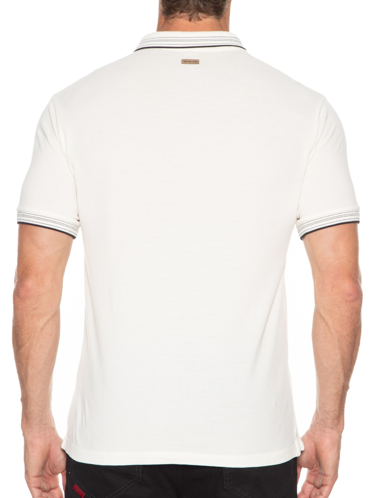 Polo Masculina Piquet Gilmour Off White Von Der Volke