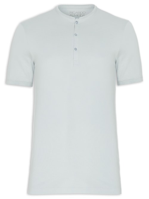 Polo Masculina Piquet Gl Est Hd - Cinza