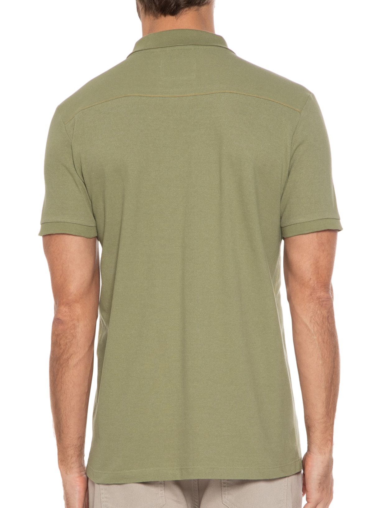 Polo Masculina Piquet Jazz Verde Reserva
