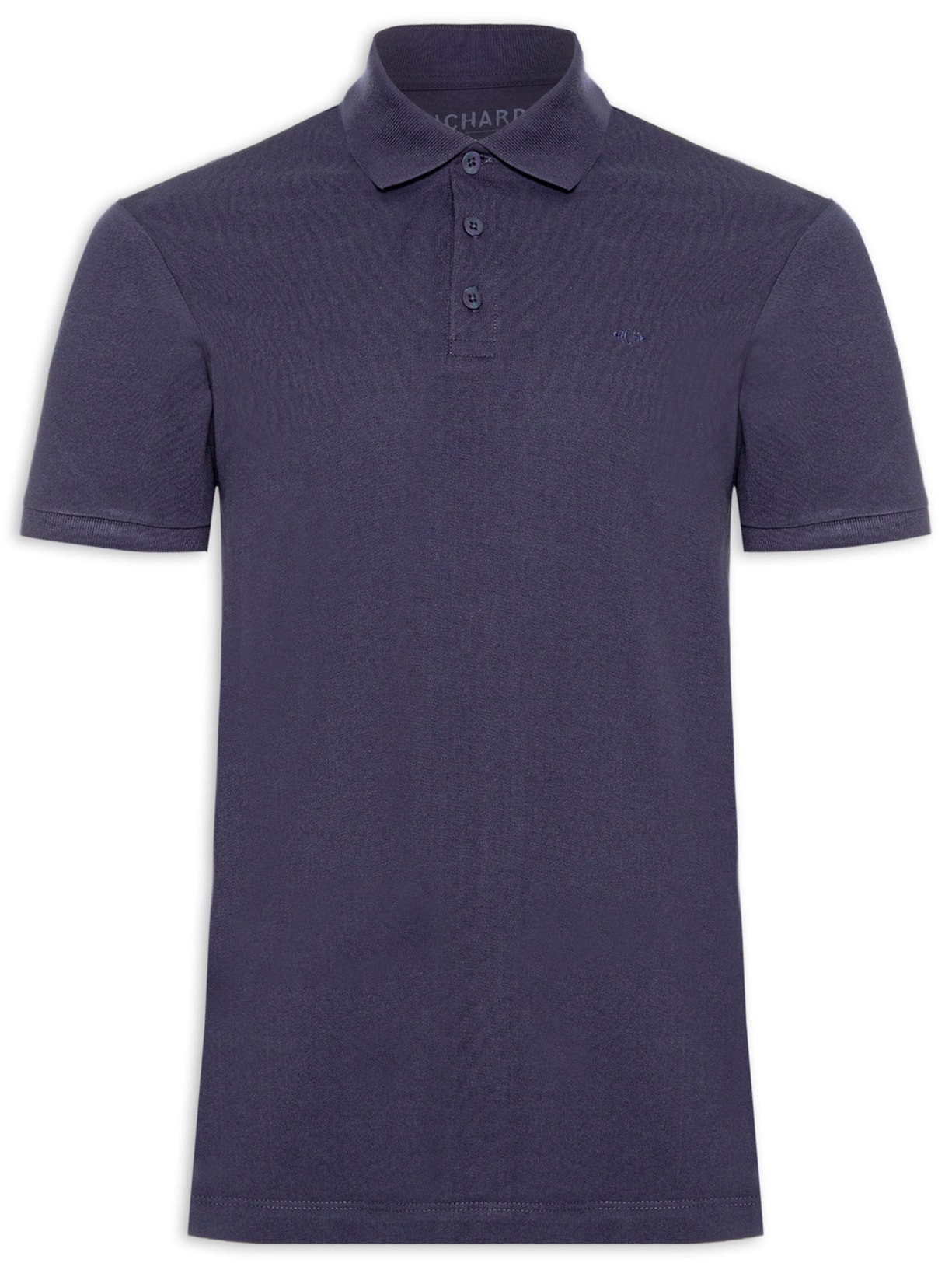 Polo Masculina Piquet Lisa Mc Azul Richards