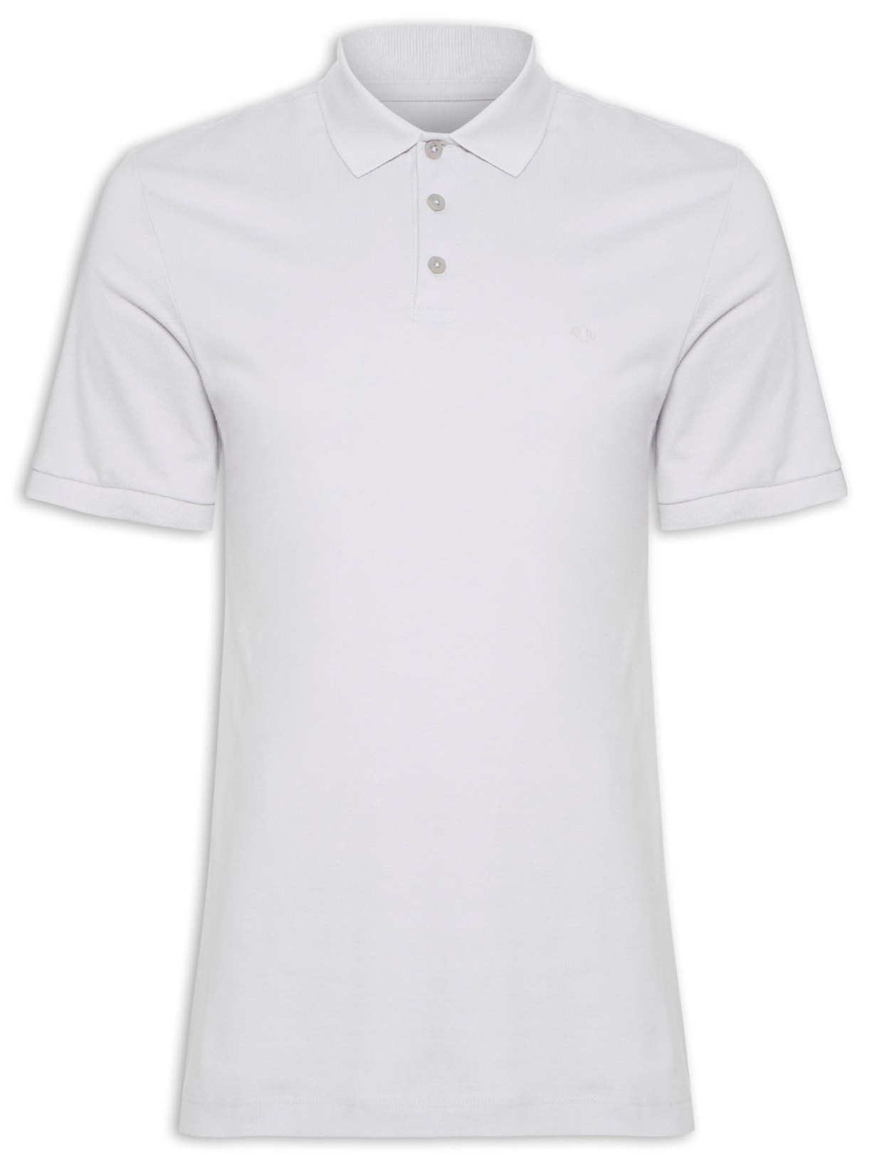 Polo Masculina Piquet Lisa Mc Cinza Richards