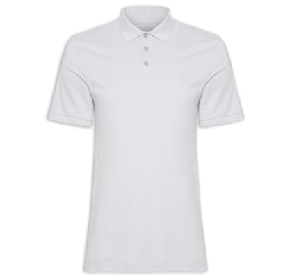 Polo Masculina Piquet Lisa Mc - Cinza