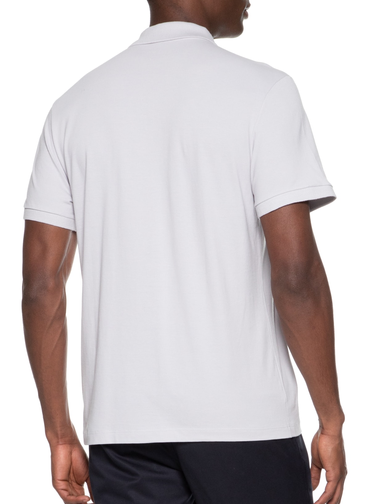 Polo Masculina Piquet Lisa Mc Cinza Richards