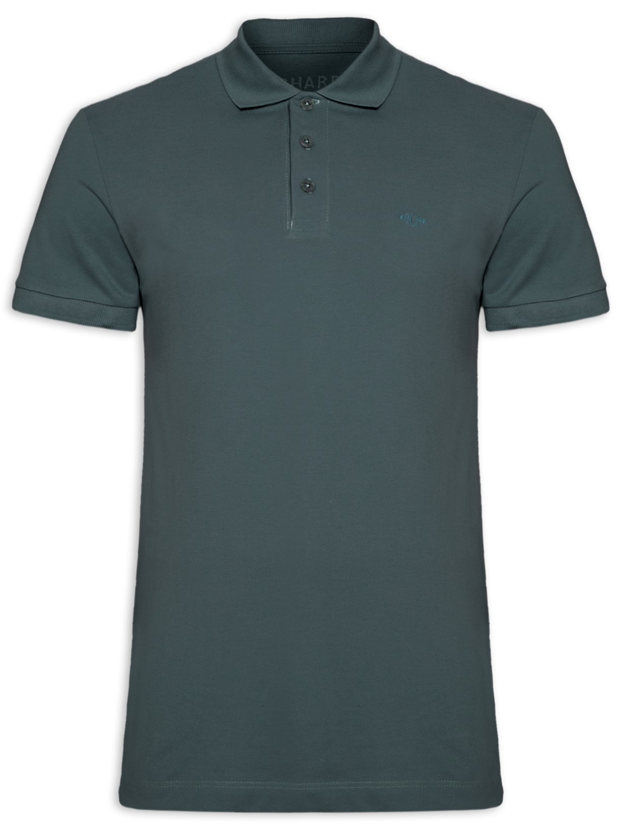 Polo Masculina Piquet Lisa - Verde