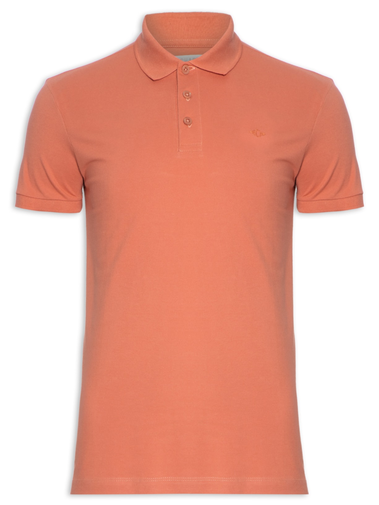 Polo Masculina Piquet Lisa - Vermelho