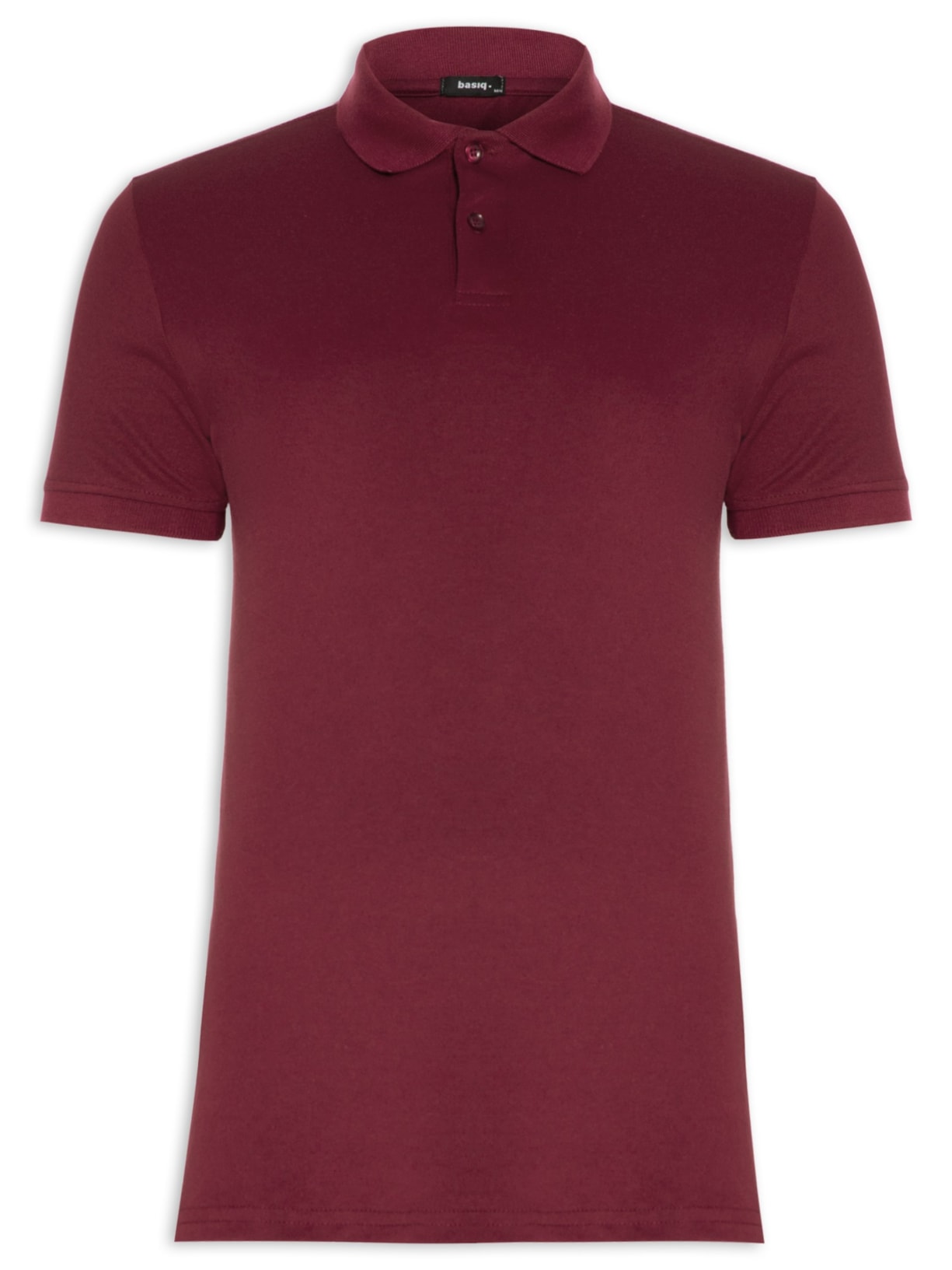 Polo Masculina Piquet Lisa - Vermelho