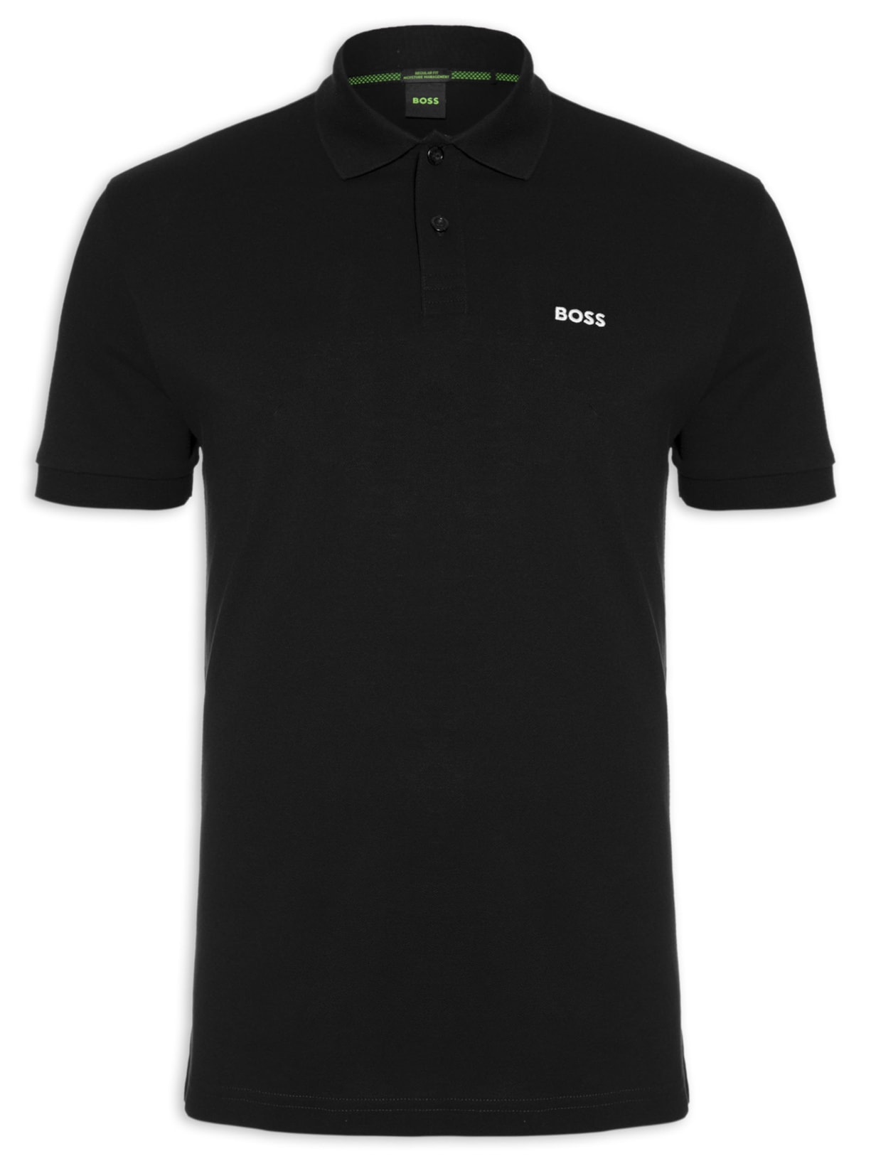 Polo Masculina Piro - Preto