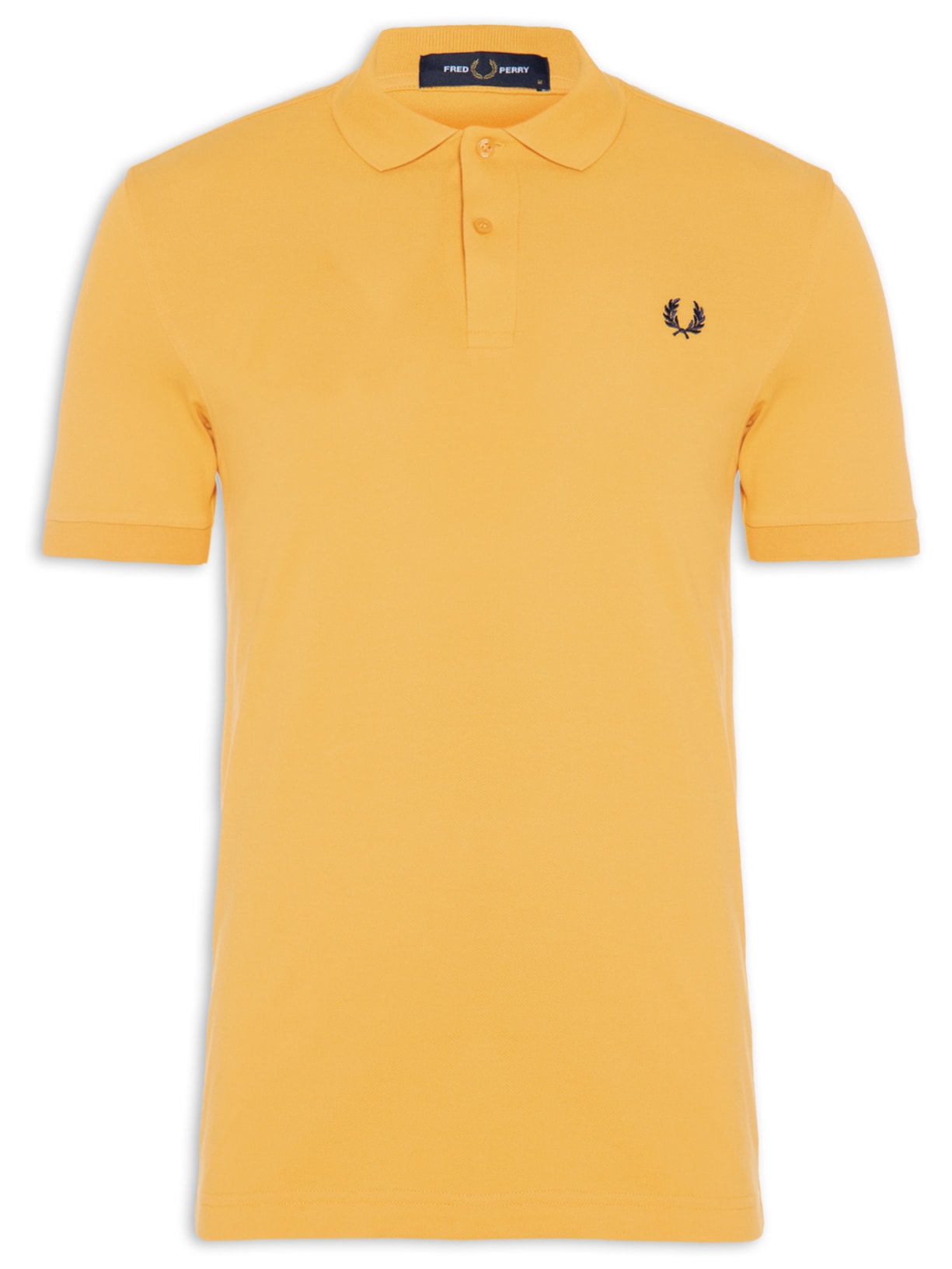 Polo Masculina Plain Amarelo Fred Perry