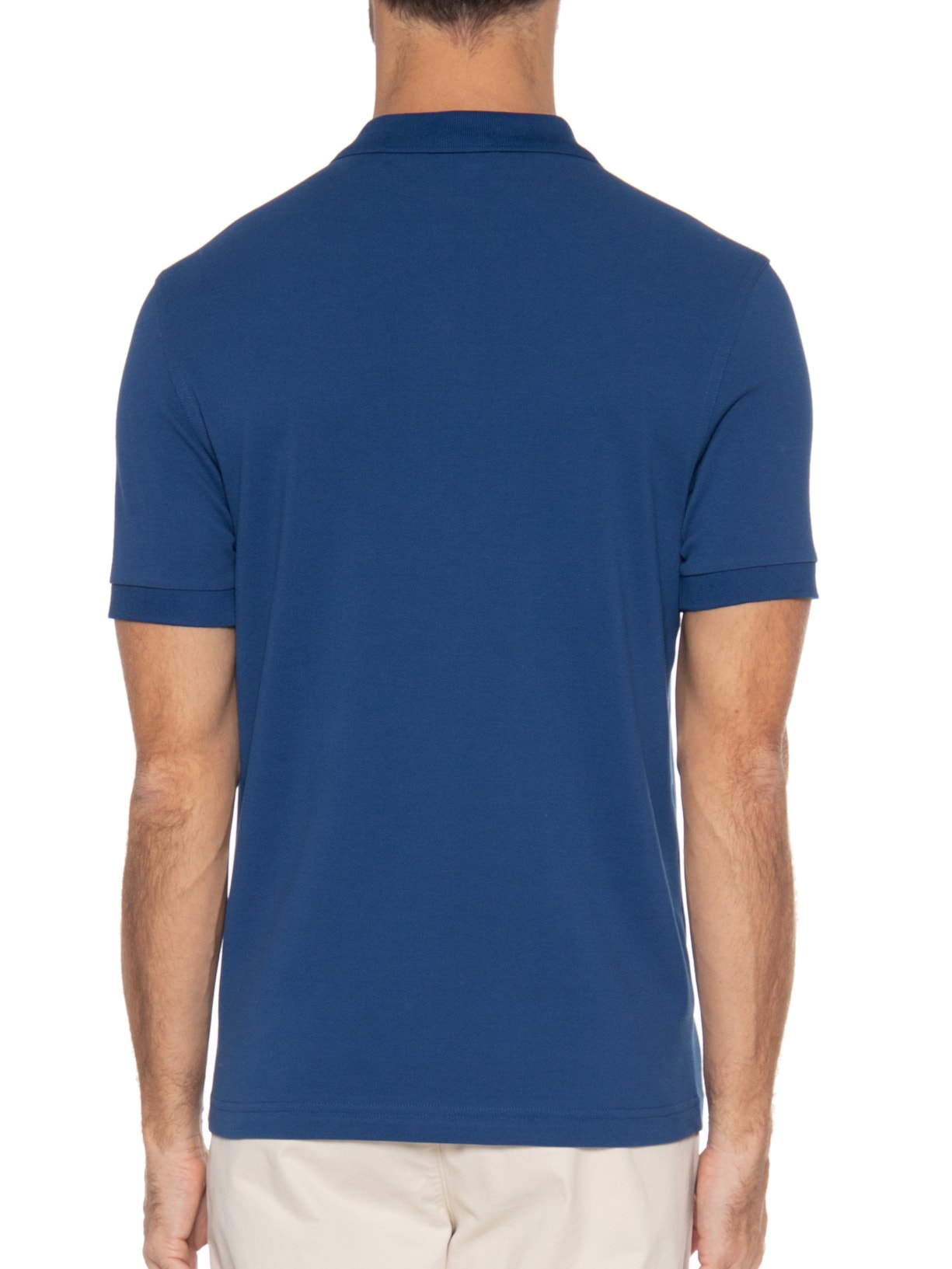 Polo Masculina Plain Azul Fred Perry