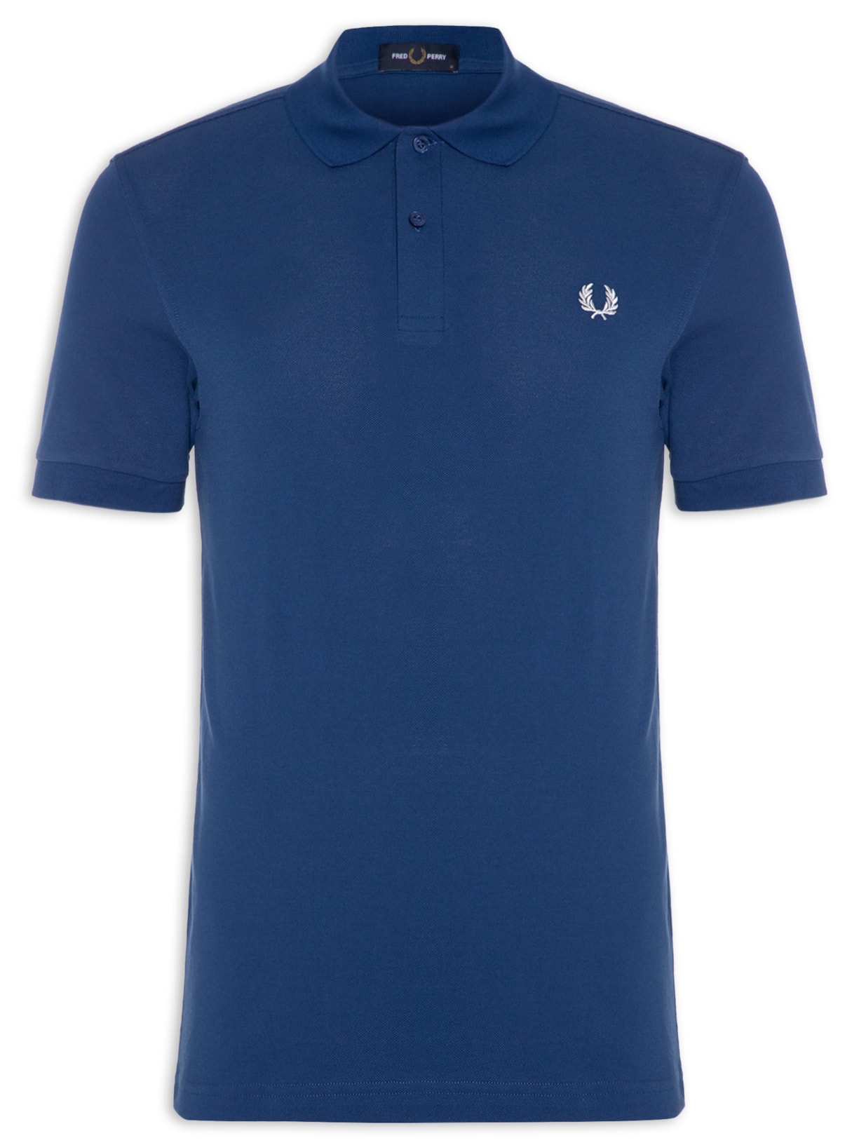 Polo Masculina Plain Azul Fred Perry