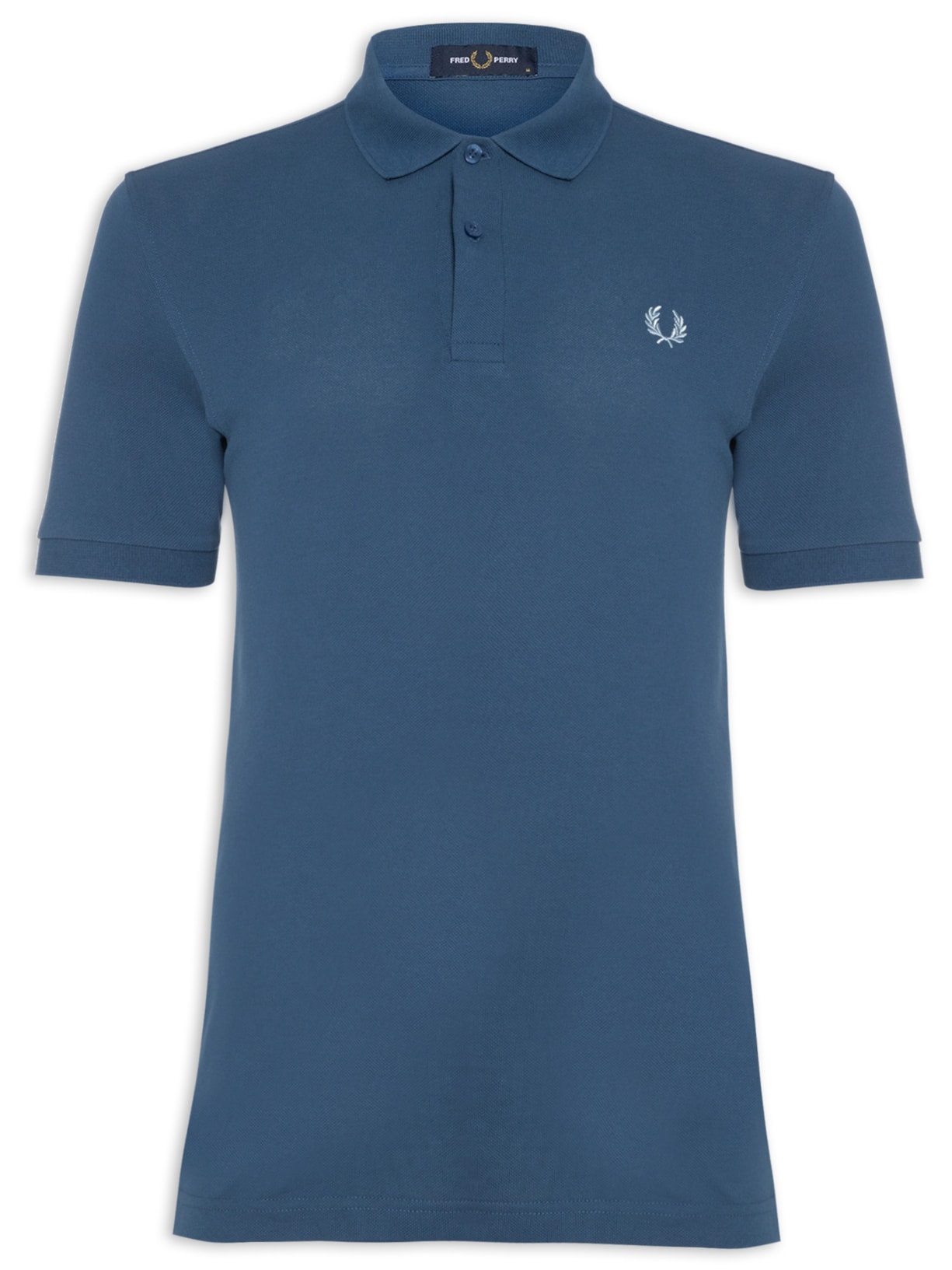 Polo Masculina Plain - Azul