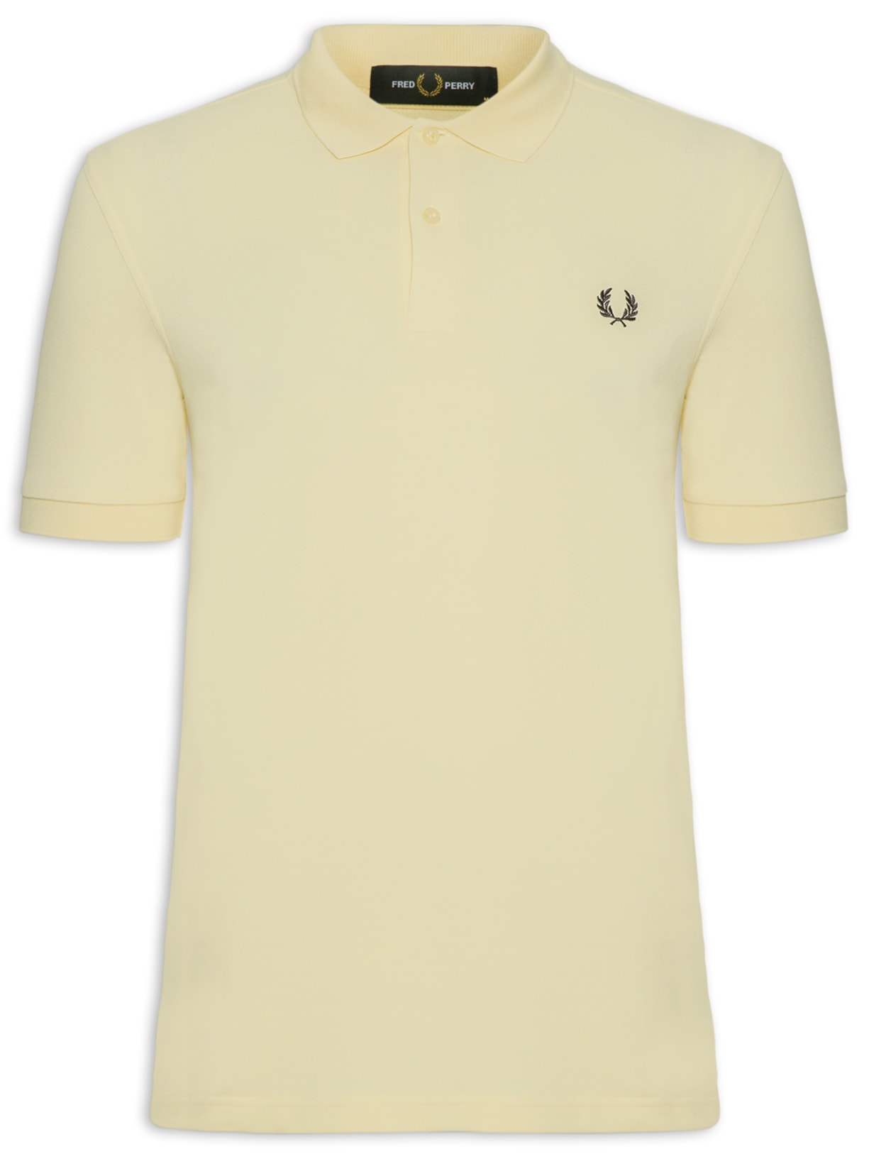 Polo Masculina Plain Shirt Fred Perry Amarelo - Main Image