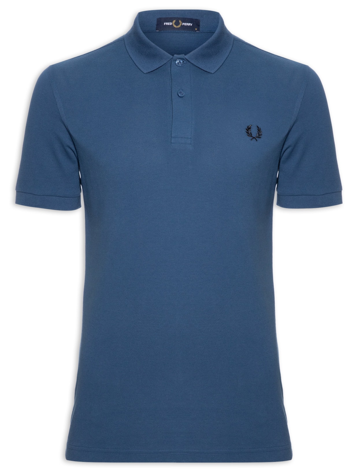 Polo Masculina Plain Shirt - Azul