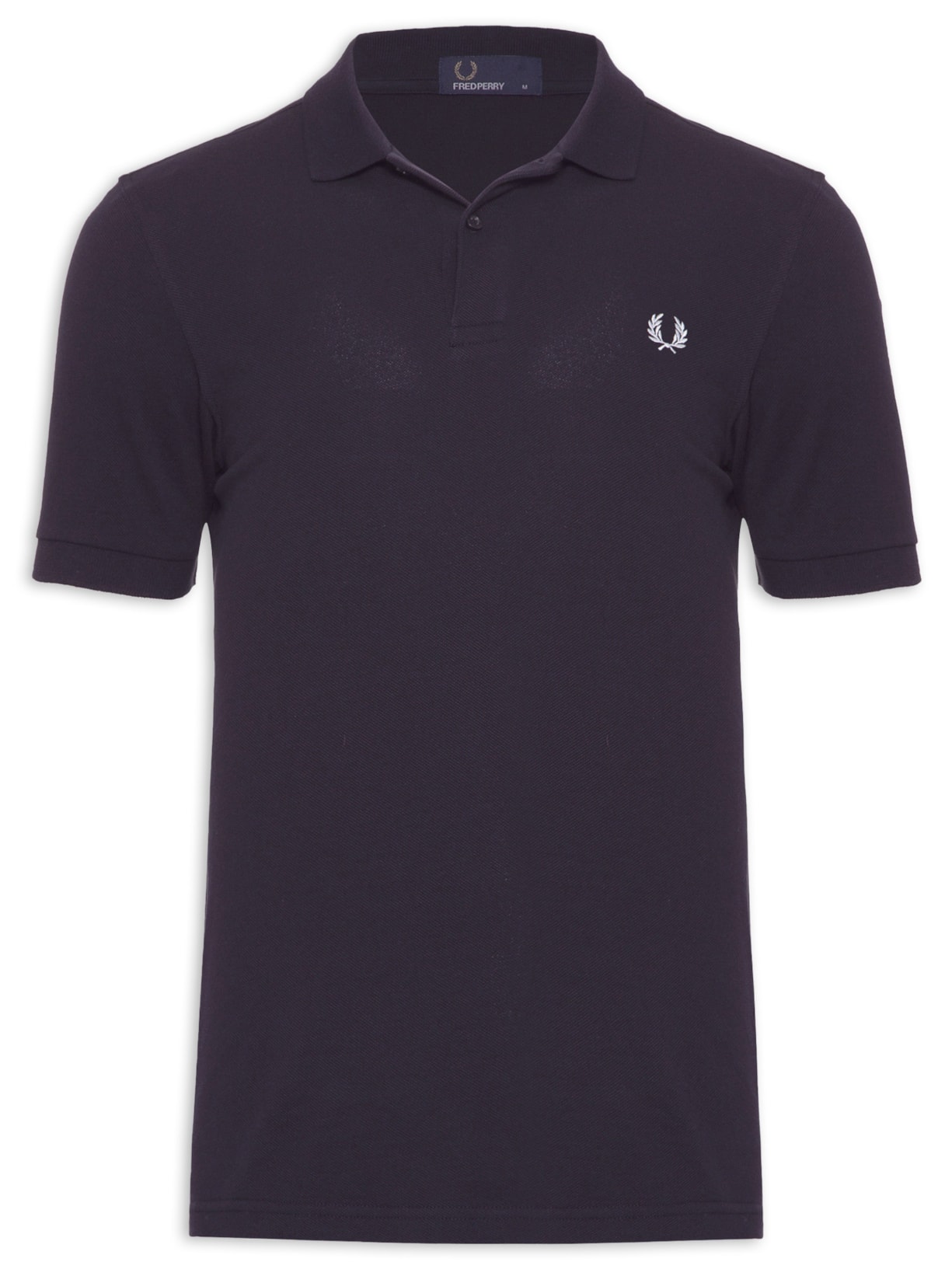 Polo Masculina Plain Shirt Azul Fred Perry