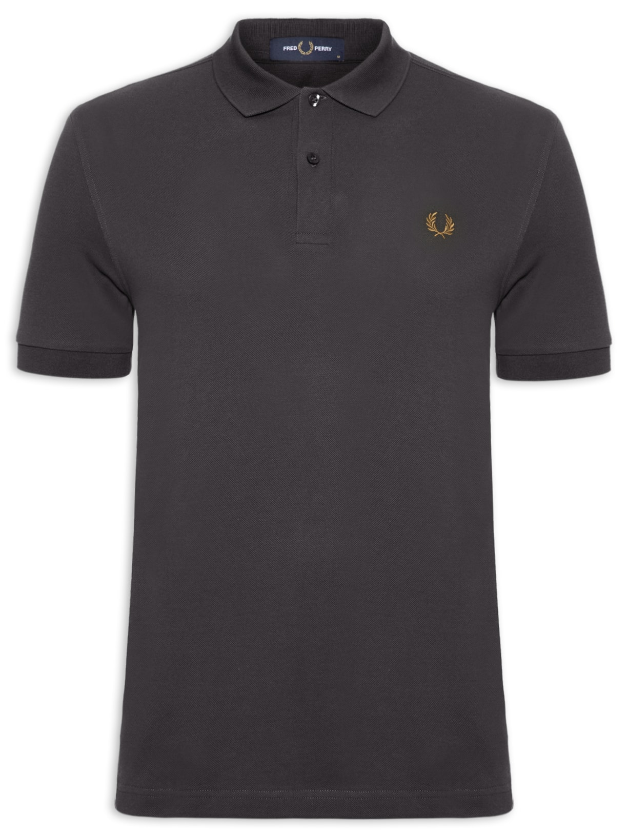Polo Masculina Plain Shirt - Cinza