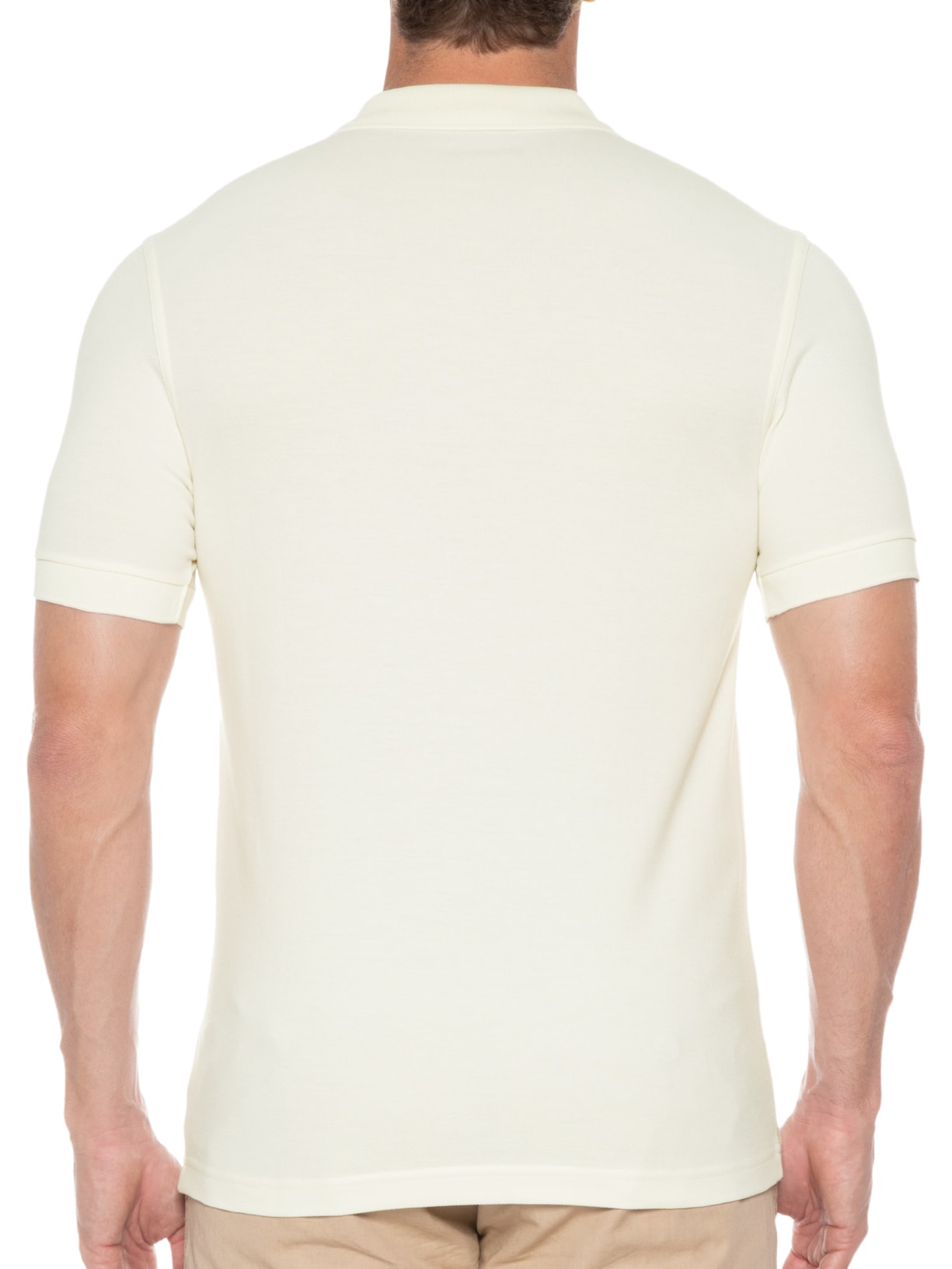 Polo Masculina Plain Shirt Off White Fred Perry