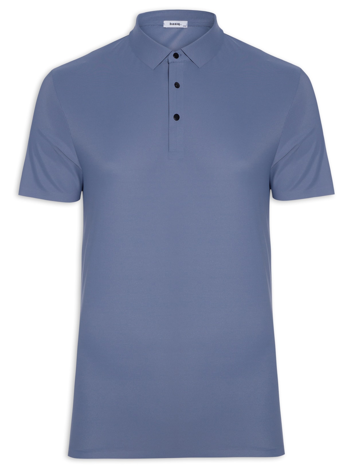 Polo Masculina Poliamida - Azul