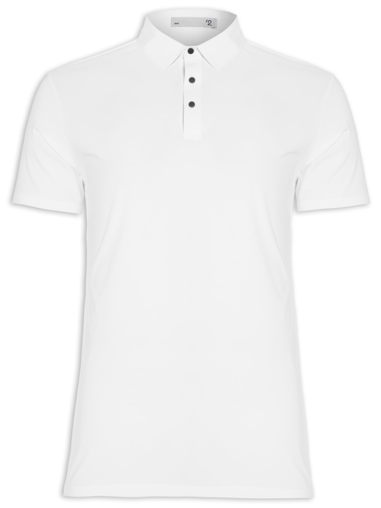 Polo Masculina Poliamida - Branco