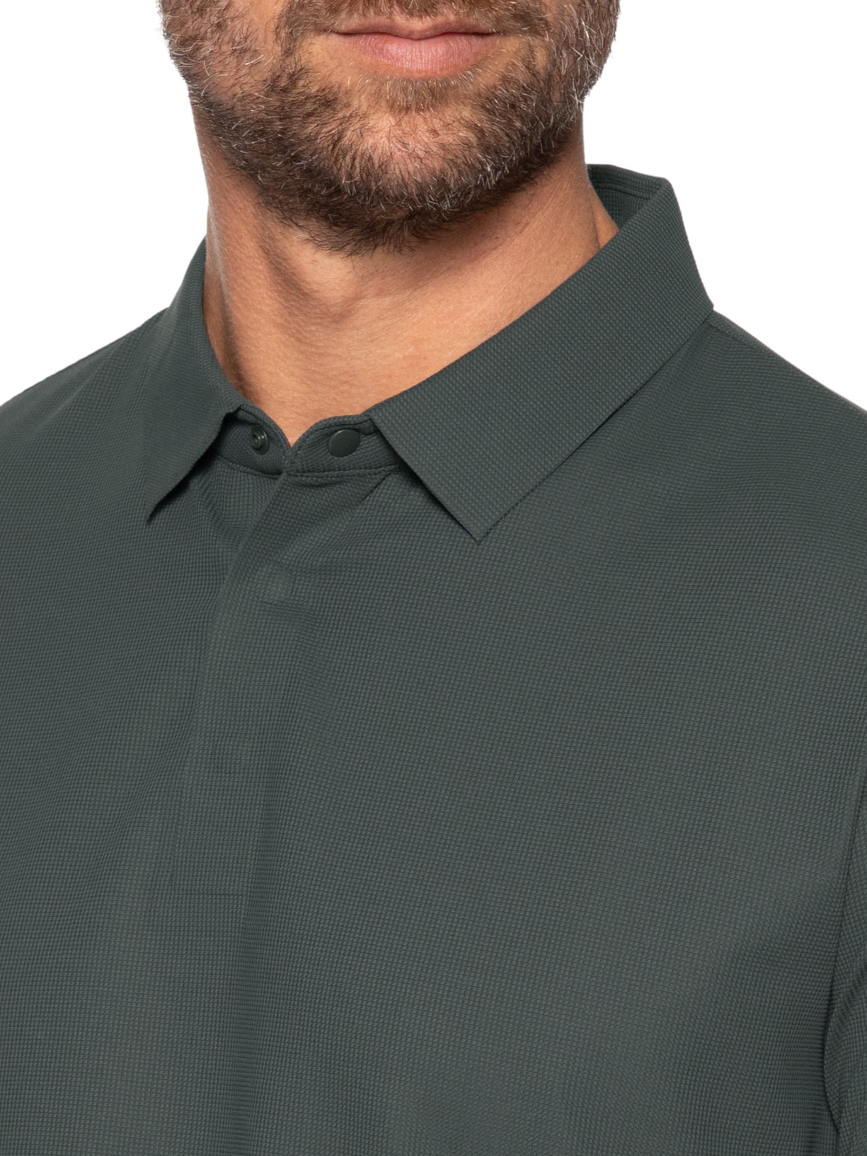 Polo Masculina Poliamida Não Amassa Verde '2 Essential