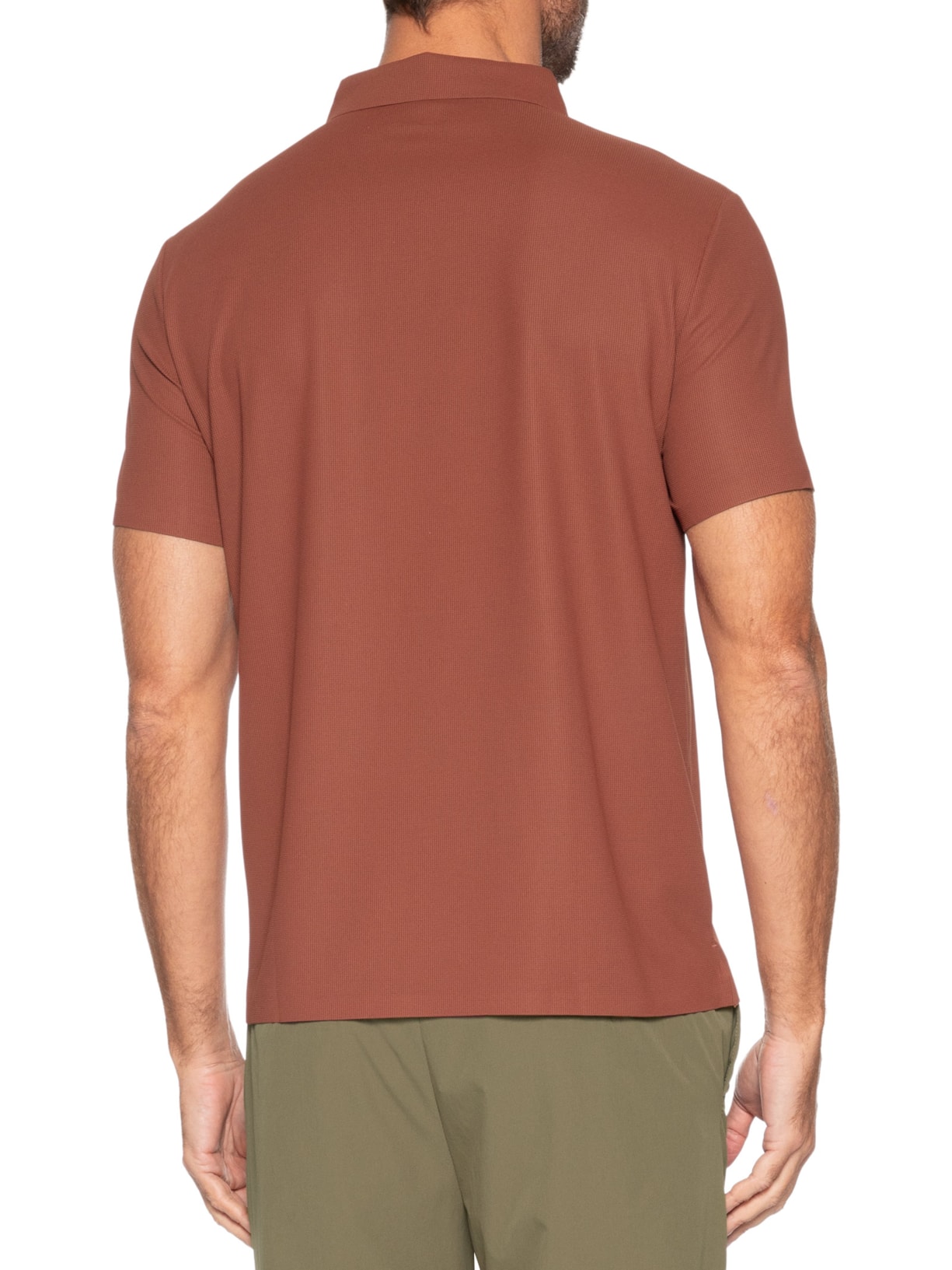 Polo Masculina Poliamida Não Amassa – Vermelho '2 Essential