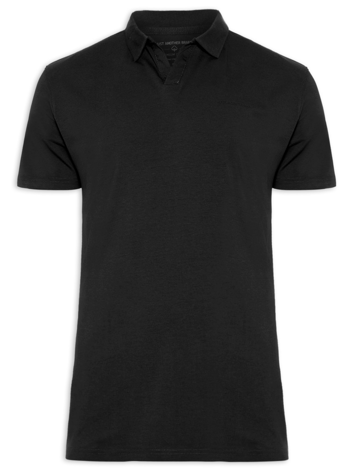 Polo Masculina Premium Decote V - Preto