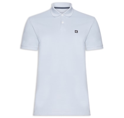 Polo Masculina Premium Em Algodão - Azul