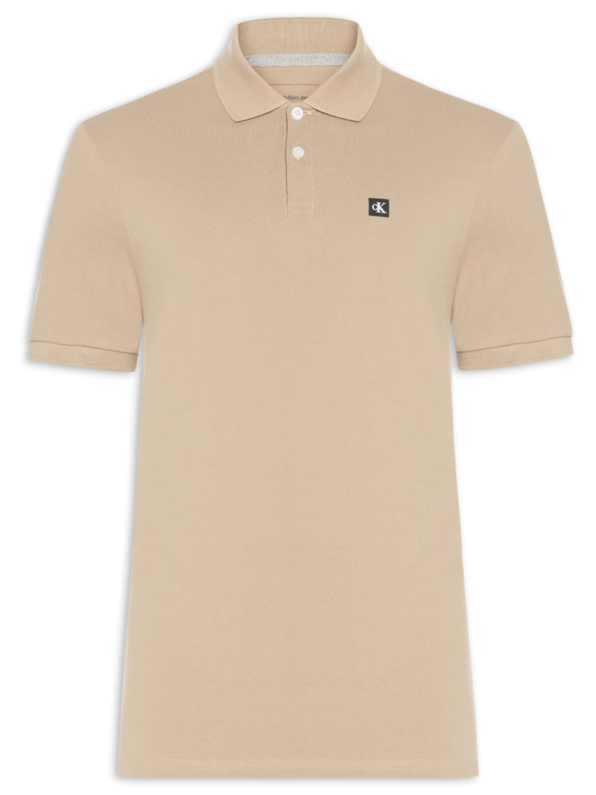 Polo Masculina Premium Em Algodão - Bege