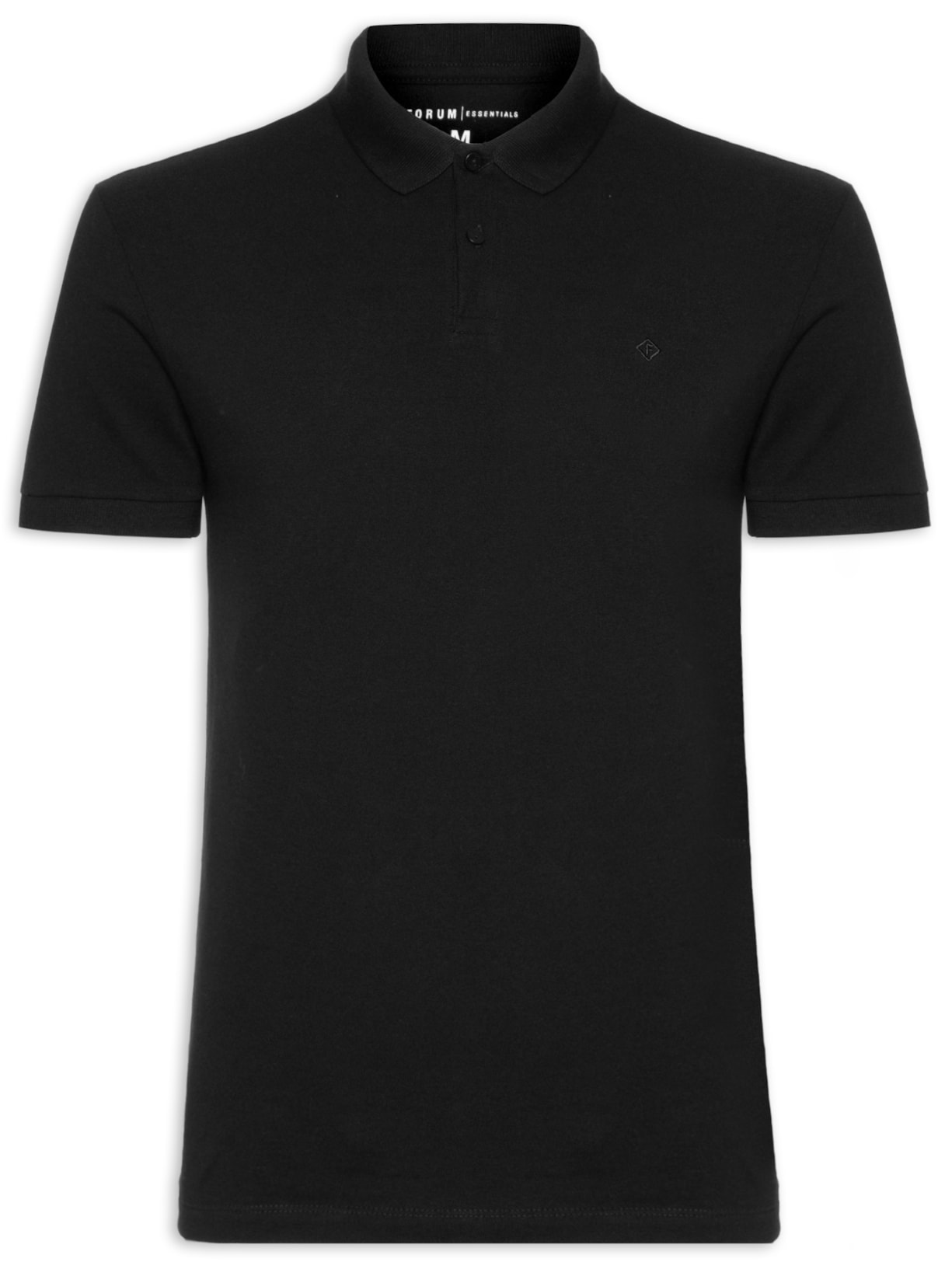 Polo Masculina - Preto
