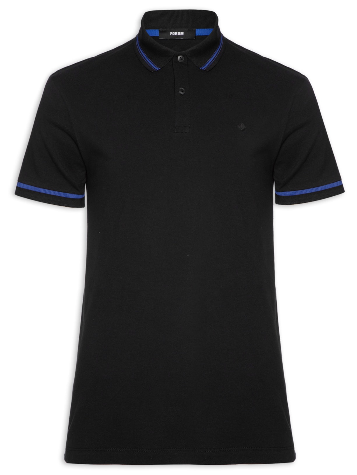 Polo Masculina - Preto
