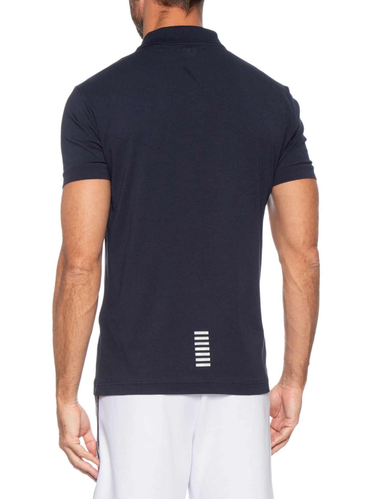 Polo Masculina Preto Ea7 Emporio Armani